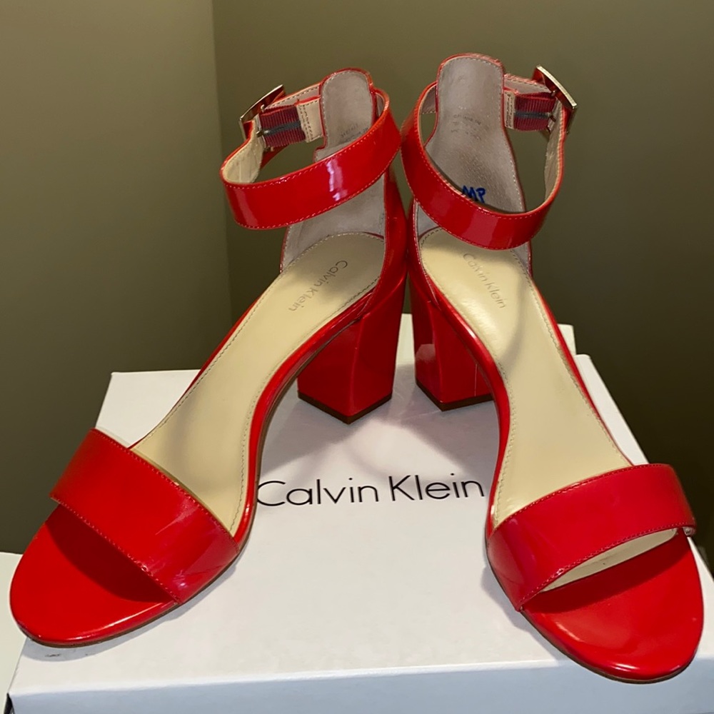 Calvin Klein Red Heels